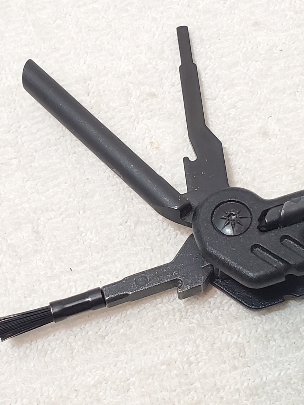 Gerber Black Multitool Short Reach Extraction Cleaning Slide Lock Buttons - Picture 6 of 13